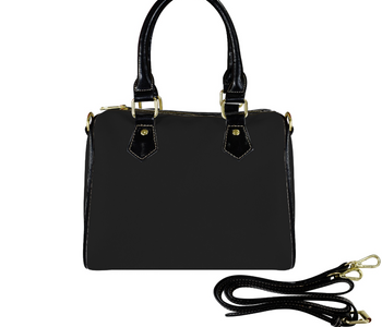 Bag-Black Boston Bag, Everyday Bag, Shoe Bag, Lunch Container for Work/Office/Picnic/Travel