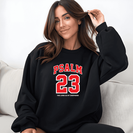 Sweatshirt-Psalm 23sweatshirt, Inspirational, Positive Affirmation