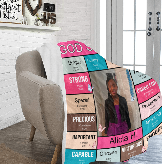 Personalized Ultra Soft Micro Fleece Blanket 60 x80 My Son Blanket C Shopping Reveal LLC