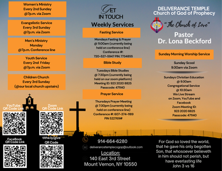 Three Fold Flyer- Three Equal Panels