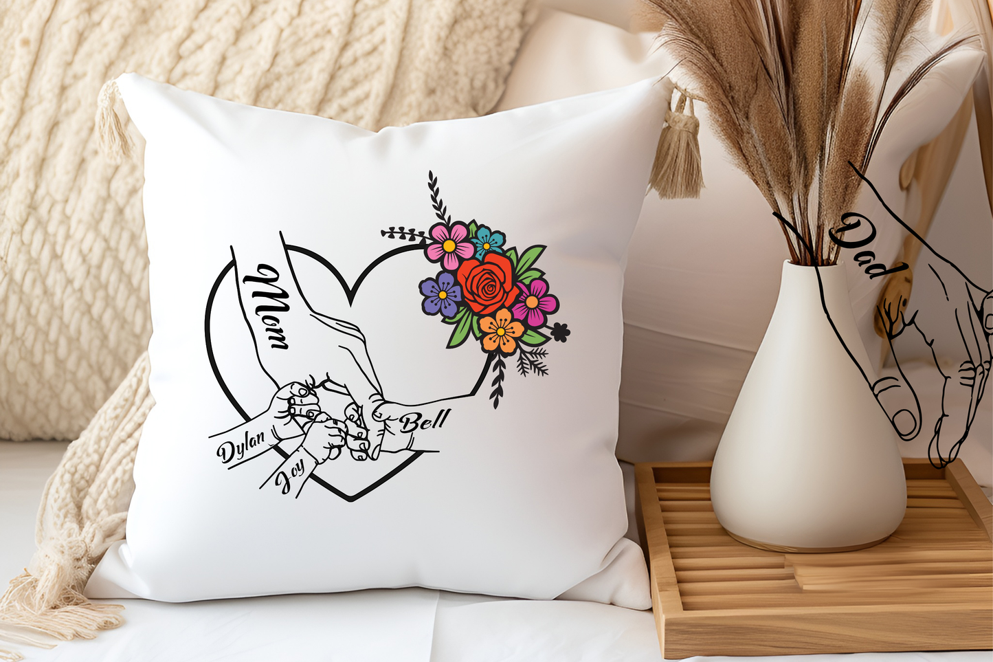 Pillow- Custom Mother's Day Pillow Home Decor