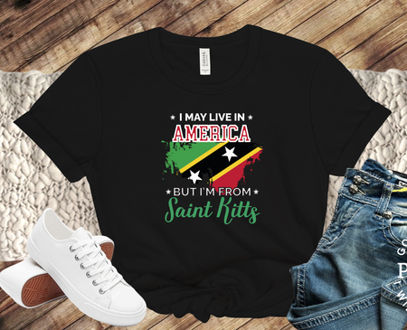 T-shirts- I am from St. Kitts