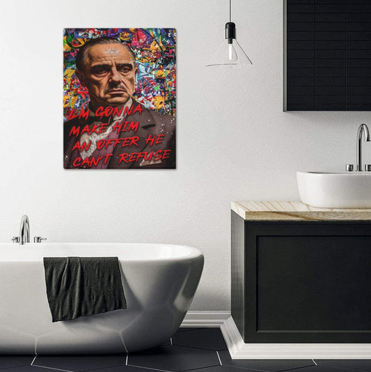Framed Canvas-Make Me an Offer 16x20 Size