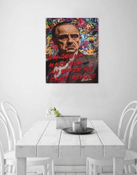 Framed Canvas-Make Me an Offer 16x20 Size