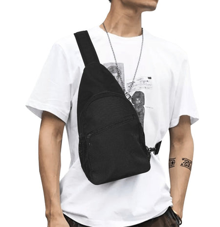 Chest Bag, For Men Hiking Travel, Daypack,