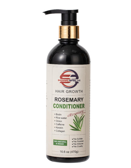 SR Rosemary Hair Growth Conditioner, Strengthen Thinning Hair Conditioner Infused with Biotin, Collagen, Caffeine and Keratin Helps Strengthen your hair