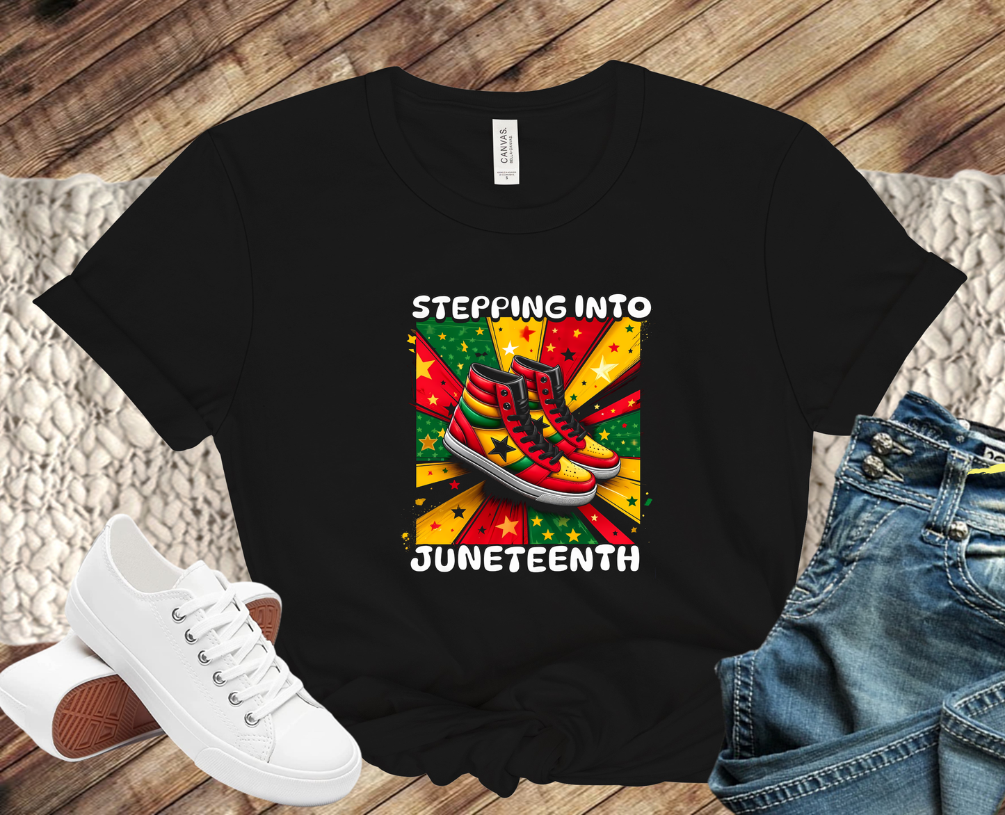 T-shirts- Stepping Into Juneteenth
