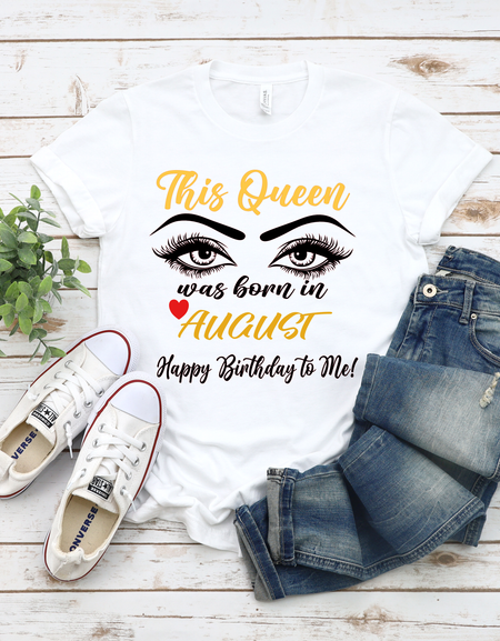 This Queen was born...Birthday shirt