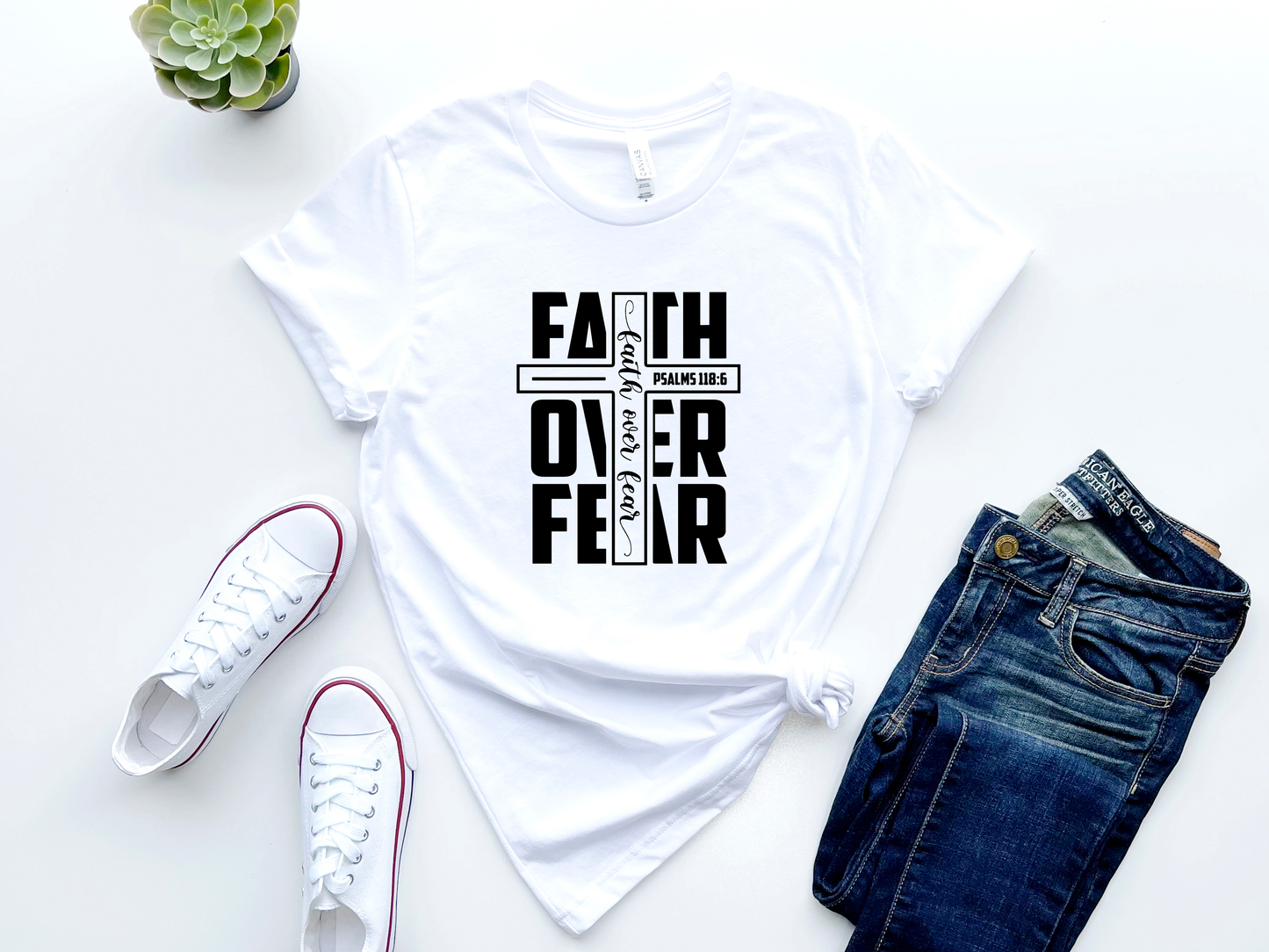Tshirt-Faith Over Fear
