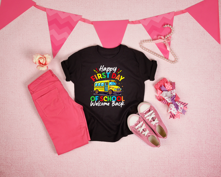 Hello Back to School Shirt, Back To School Shirt, Kindergarten Shirt, Toddler First Day of School Tee, Back To School Gift (Copy)