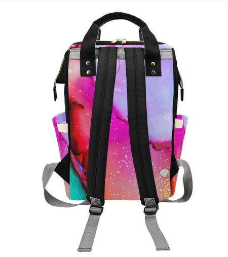 Bag-Pink Diaper Bag/Backpacks, Baby bag, School Bag