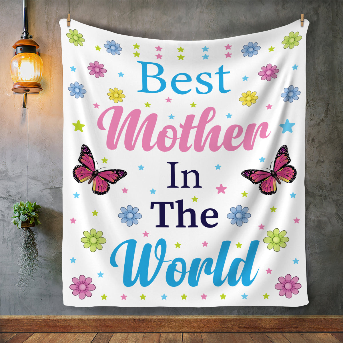 Blanket-Best Mom in The World 60"x80"