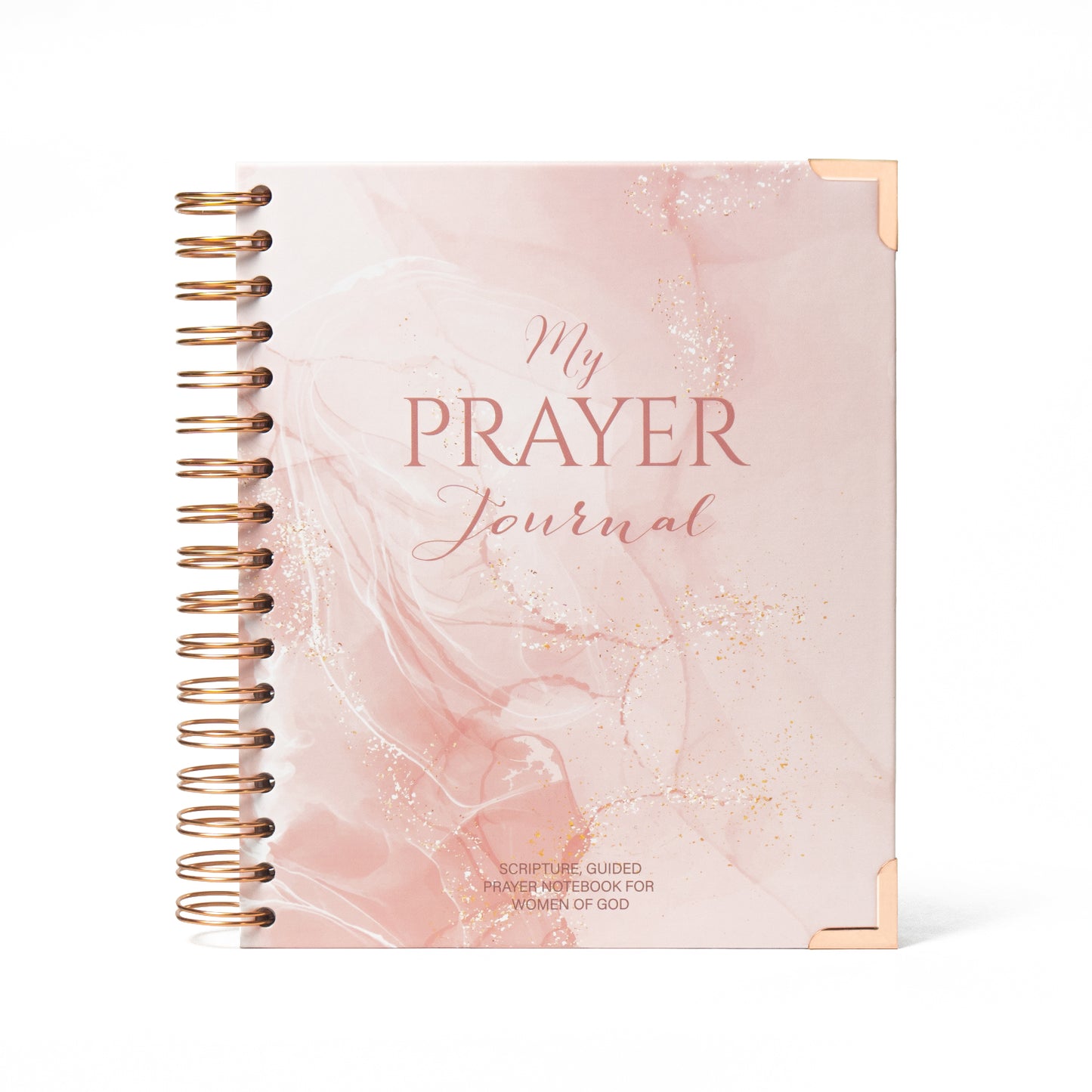 SR My Prayer Journal - Spiral Hardcover Christian Journal with Inspirational Tabbed Sections, Monthly Reflections, To-Do Lists & Prayer Requests