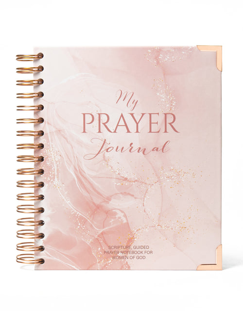 Load image into Gallery viewer, SR My Prayer Journal - Spiral Hardcover Christian Journal with Inspirational Tabbed Sections, Monthly Reflections, To-Do Lists &amp; Prayer Requests
