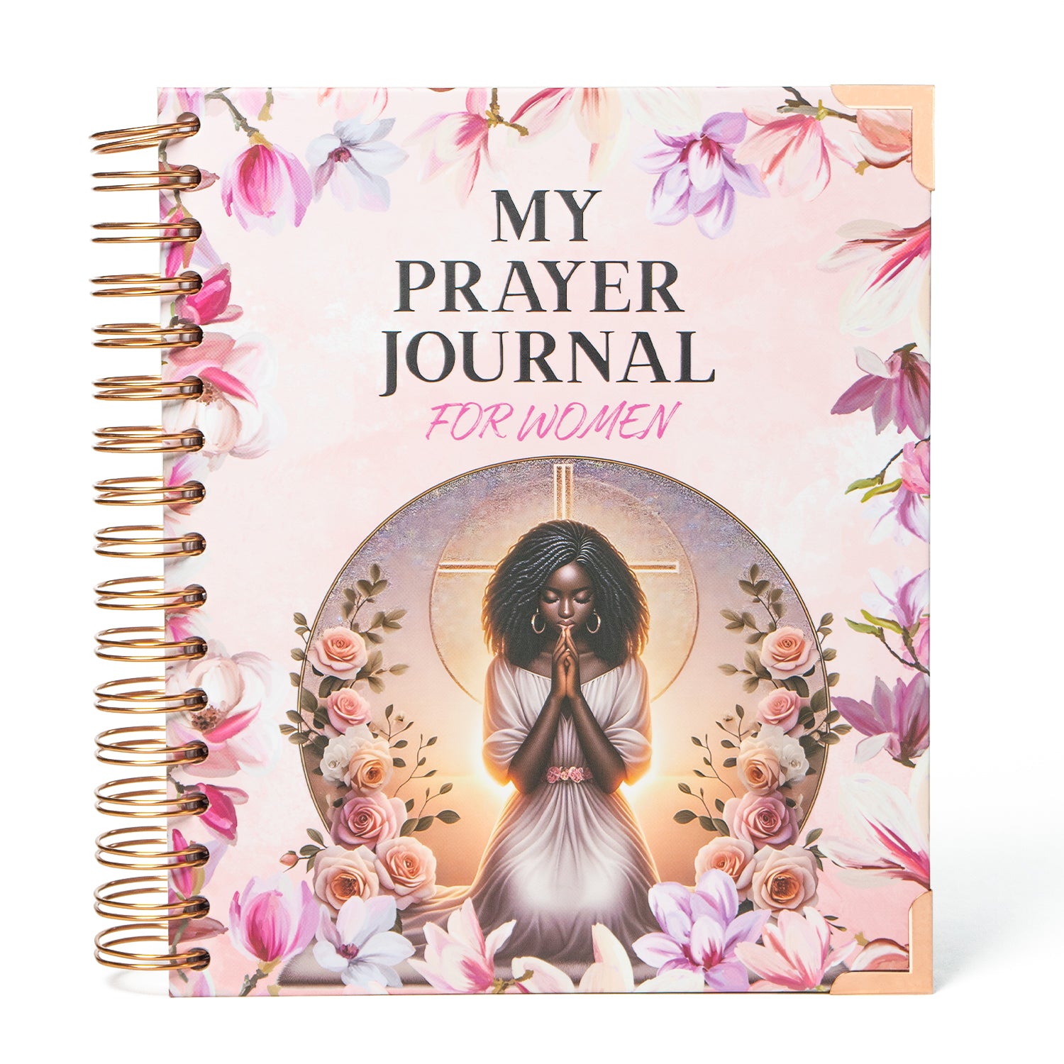 SR My Prayer Journal for Women – Spiral Hardcover Christian Journal with Inspirational Tabbed Sections, Monthly Reflections, To-Do Lists & Prayer Requests