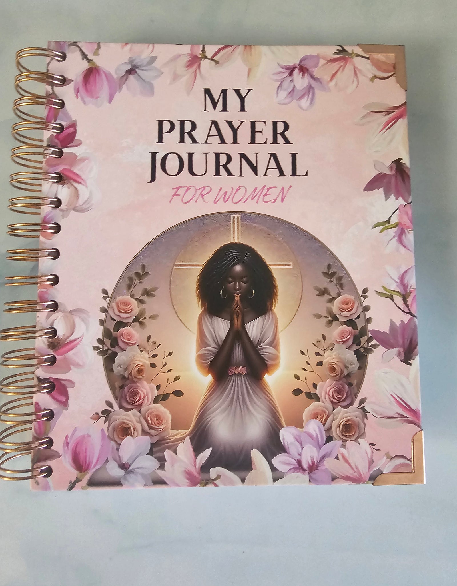 SR My Prayer Journal for Women – Spiral Hardcover Christian Journal with Inspirational Tabbed Sections, Monthly Reflections, To-Do Lists & Prayer Requests