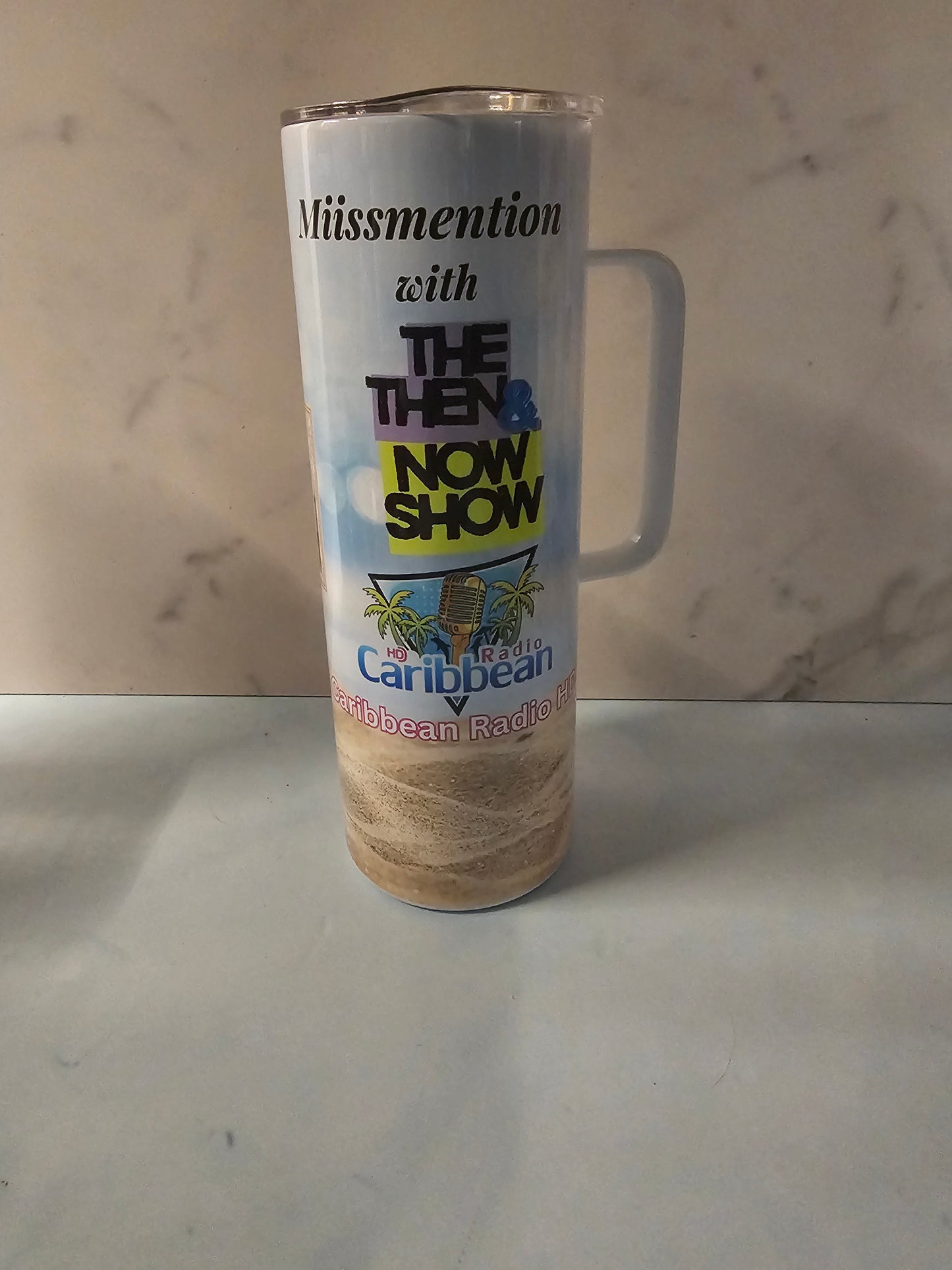 Drinkware- 20oz Tumbler with handle