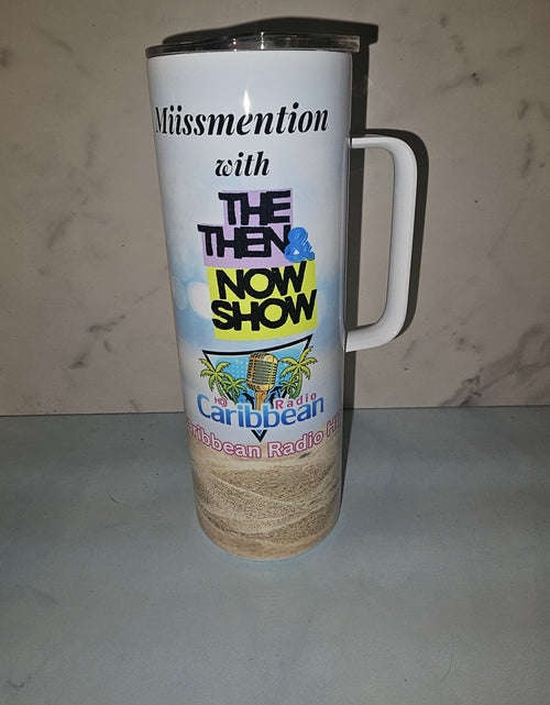 Load image into Gallery viewer, Drinkware- 20oz Tumbler with handle
