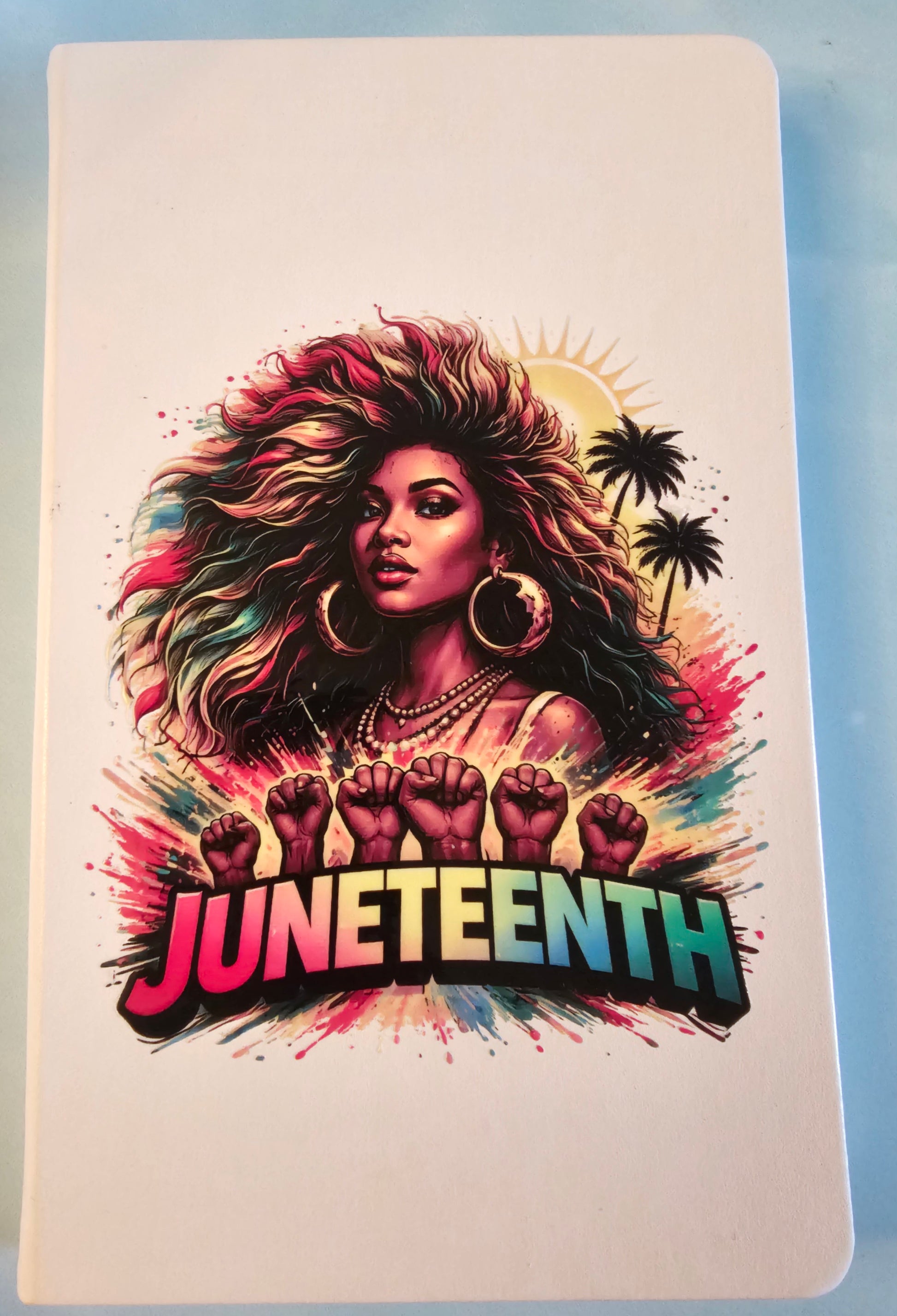 Writing Journal- Juneteenth Writing Leather Journal 140 Pages