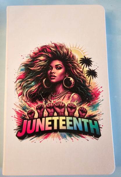 Writing Journal- Juneteenth Writing Leather Journal 140 Pages