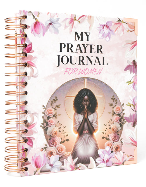 Load image into Gallery viewer, SR My Prayer Journal for Women – Spiral Hardcover Christian Journal with Inspirational Tabbed Sections, Monthly Reflections, To-Do Lists &amp; Prayer Requests
