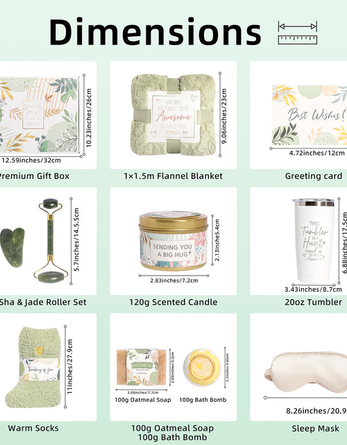 Load image into Gallery viewer, Gifts for Women, Happy Birthday, Female Gift Ideas for Best Friend, Pink Box Gift Basket for Women Gifts Set for Teenage Girl ,Sister, Mom, Relaxing Set
