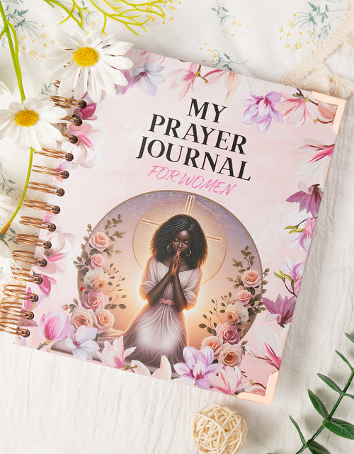 Load image into Gallery viewer, SR My Prayer Journal for Women – Spiral Hardcover Christian Journal with Inspirational Tabbed Sections, Monthly Reflections, To-Do Lists &amp; Prayer Requests
