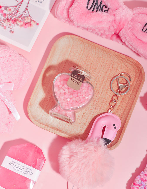 Load image into Gallery viewer, SR Gifts Made Especially for you, Happy Birthday, Female Gift Ideas for Best Friend, Pink Box Gift Basket for Women Gifts Set for Teenage Girl ,Sister, Mom, Relaxing Set
