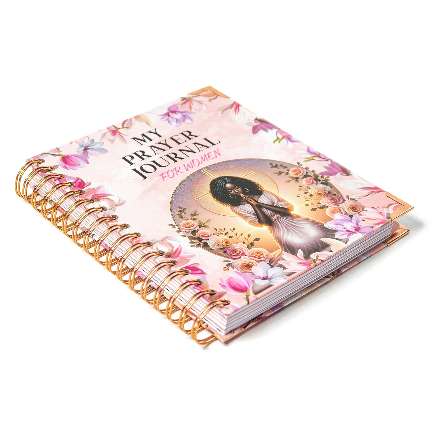 SR My Prayer Journal for Women – Spiral Hardcover Christian Journal with Inspirational Tabbed Sections, Monthly Reflections, To-Do Lists & Prayer Requests