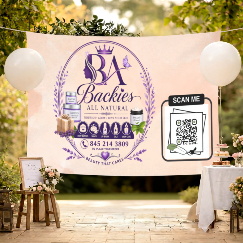 Custom Backdrop-Personalized Backdrop with name and photo customized wall hanging. For Wedding, Birthday, Father's day, Mother's Day gift and bedroom. 90x60 inch Horizontal