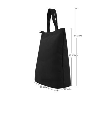 Load image into Gallery viewer, Bag-Barbados Flag Print Lunch Bag, Lunch, Breakfast, Everyday Bag, Shoe Bag, Lunch Container for Work/Office/Picnic/Travel
