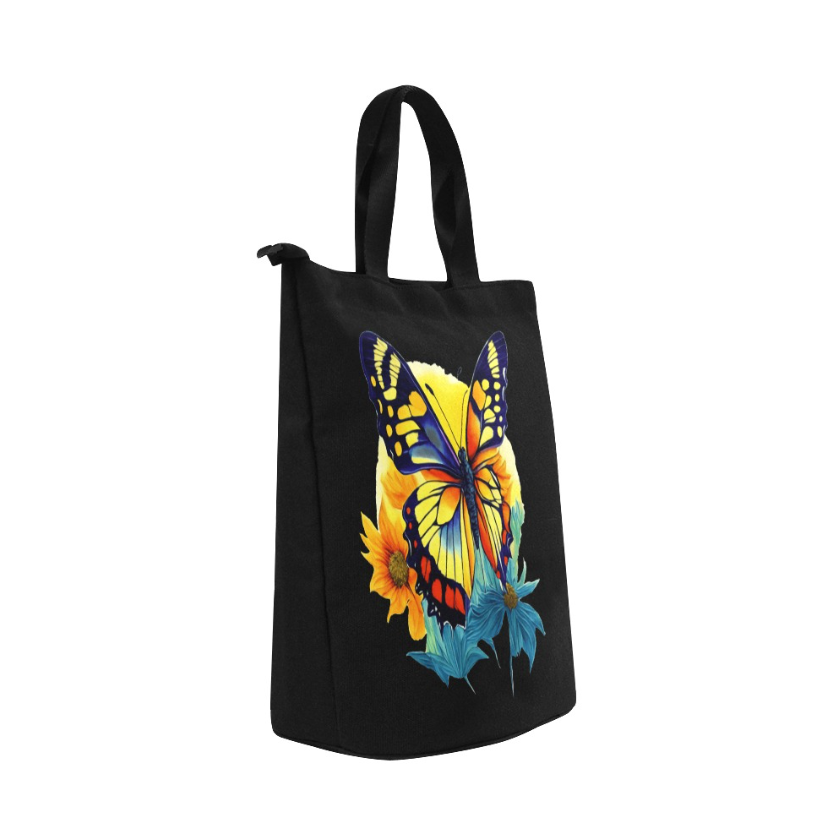 Bag-Butterfly Lunch Bag, Shoe Bag, Travel Bag, All around Bag