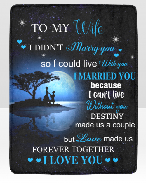 Load image into Gallery viewer, Blanket-Ultra-Soft Micro Fleece Blanket 60" x 80"  To My Wife, Warm Blanket
