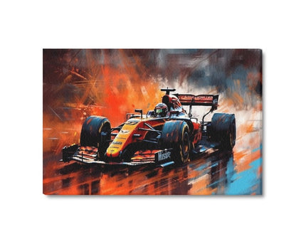 Framed Canvas-Car Canvas Print, Sports Car Canvas, Living Room, Bedroom, Wall Decor, Artwork