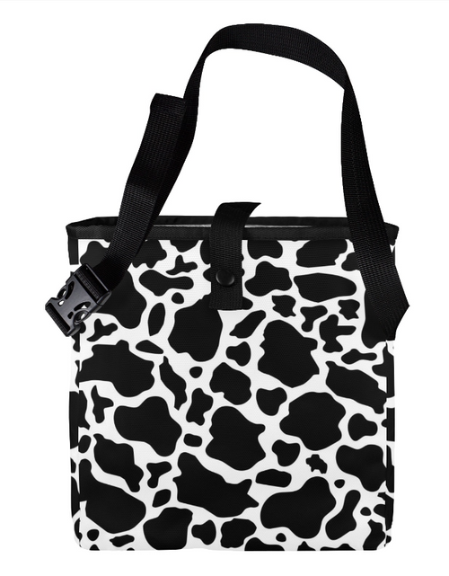 Load image into Gallery viewer, Black and White Car Trash Bag Stylish and multipurpose, Car Trash Bag, Car Trash Bin, Kids Toy Storage Bag, Keep Car Clean, Car Garbage can
