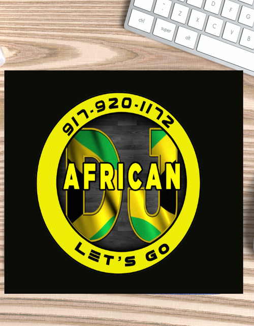 Load image into Gallery viewer, Mouse Pads-DJ African
