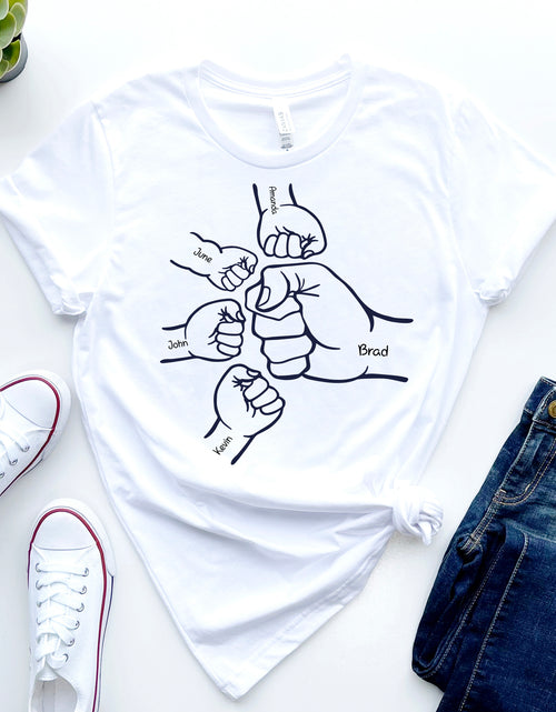 Load image into Gallery viewer, Fist Bump Shirt-Father's Day Shirt
