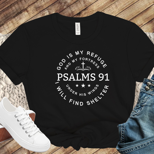 Load image into Gallery viewer, God is my Refuge Psalms 91
