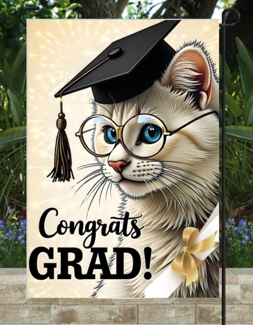 Load image into Gallery viewer, Flag- Graduation Flag
