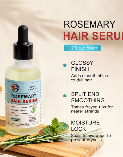 Load image into Gallery viewer, Shopping Reveal Rosemary 100% Natural Care; Vegan Hair Growth set, Strengthen Thinning Hair Care Set Infused with Biotin, Collagen, Caffeine and Keratin Helps Strengthen your Hair
