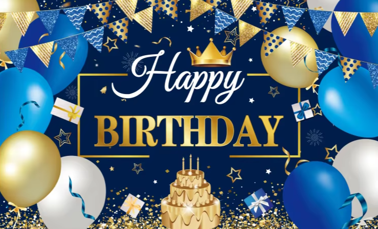 Banner- Happy Banners  91"x71"