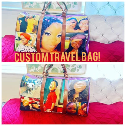 Travel Bag -Custom Waterproof Travel Bag/Large, Gym, Traveling,