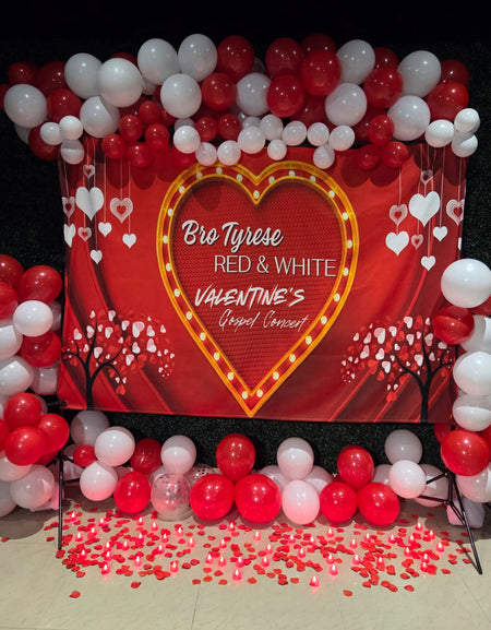 Custom Backdrop-Personalized Backdrop with name and photo customized wall hanging. For Wedding, Birthday, Father's day, Mother's Day gift and bedroom. 90x60 inch Horizontal