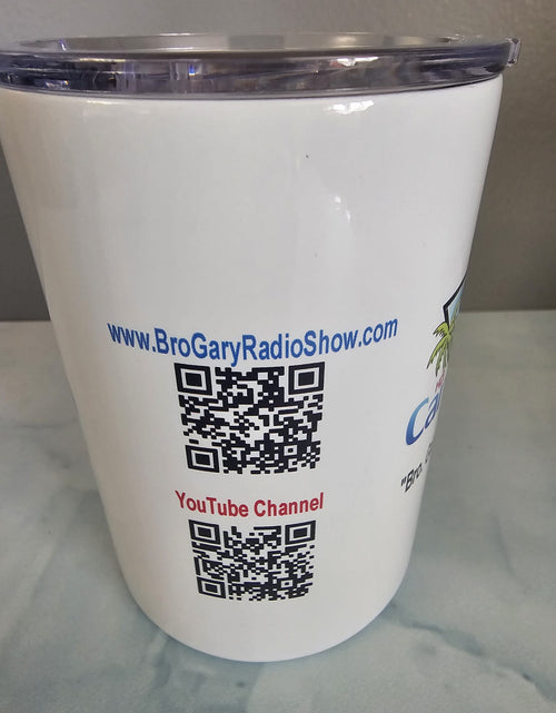 Load image into Gallery viewer, Insulated Coffee Mug with Lid, Travel Tumbler with Handle, 16oz Stainless Steel Cup for Camping, Office, Home, Powder Coated White
