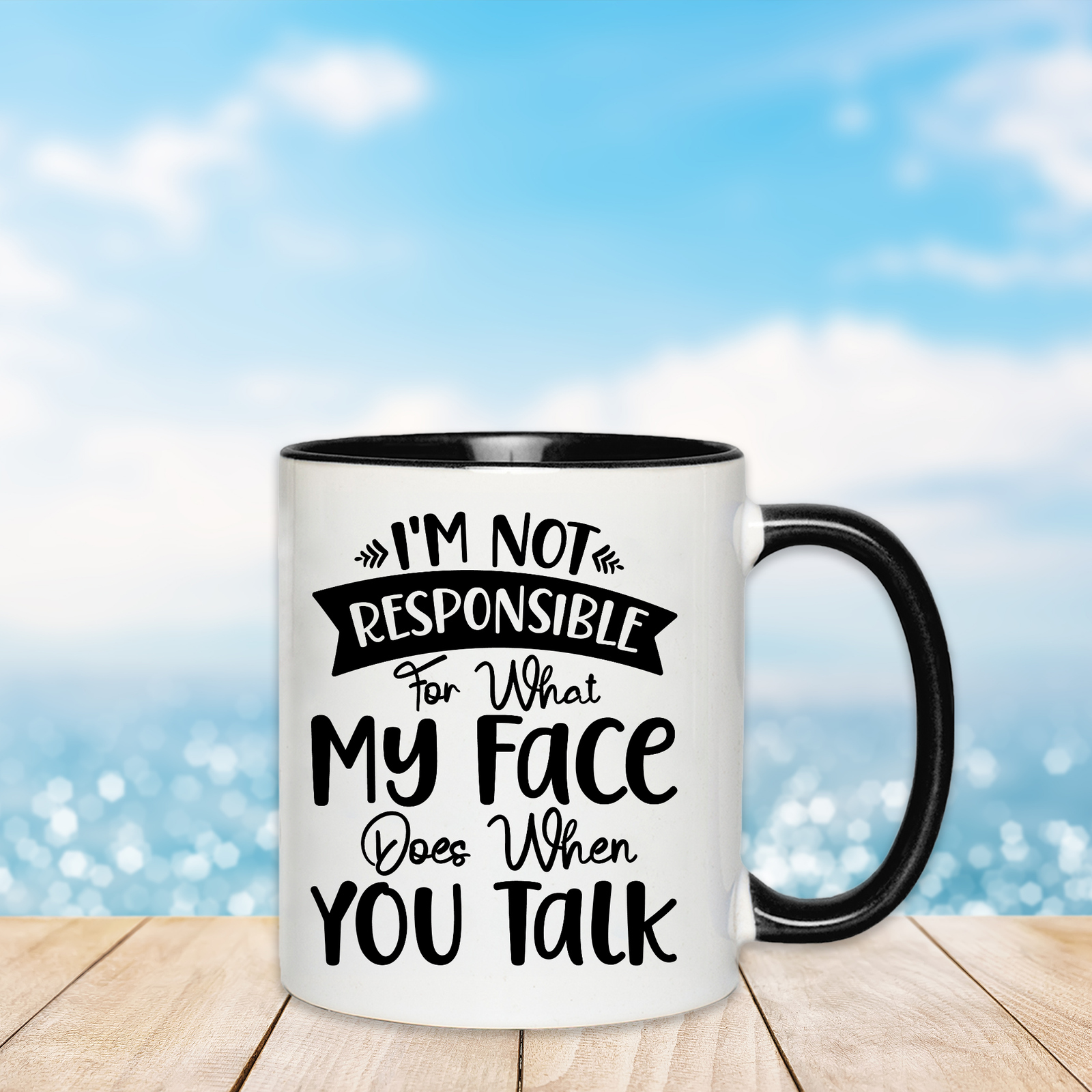 I'm Not Responsible for What My Face Does