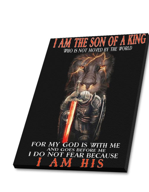 Load image into Gallery viewer, I Am The Son Of A King Canvas
