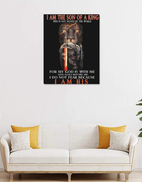 Load image into Gallery viewer, I Am The Son Of A King Canvas
