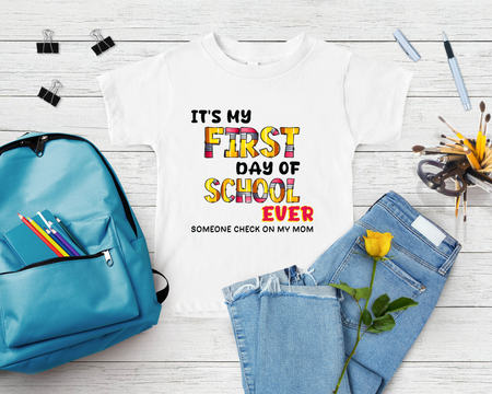 Hello Back to School Shirt,  Back To School Shirt, Kindergarten Shirt, Toddler First Day of School Tee, Back To School Gift