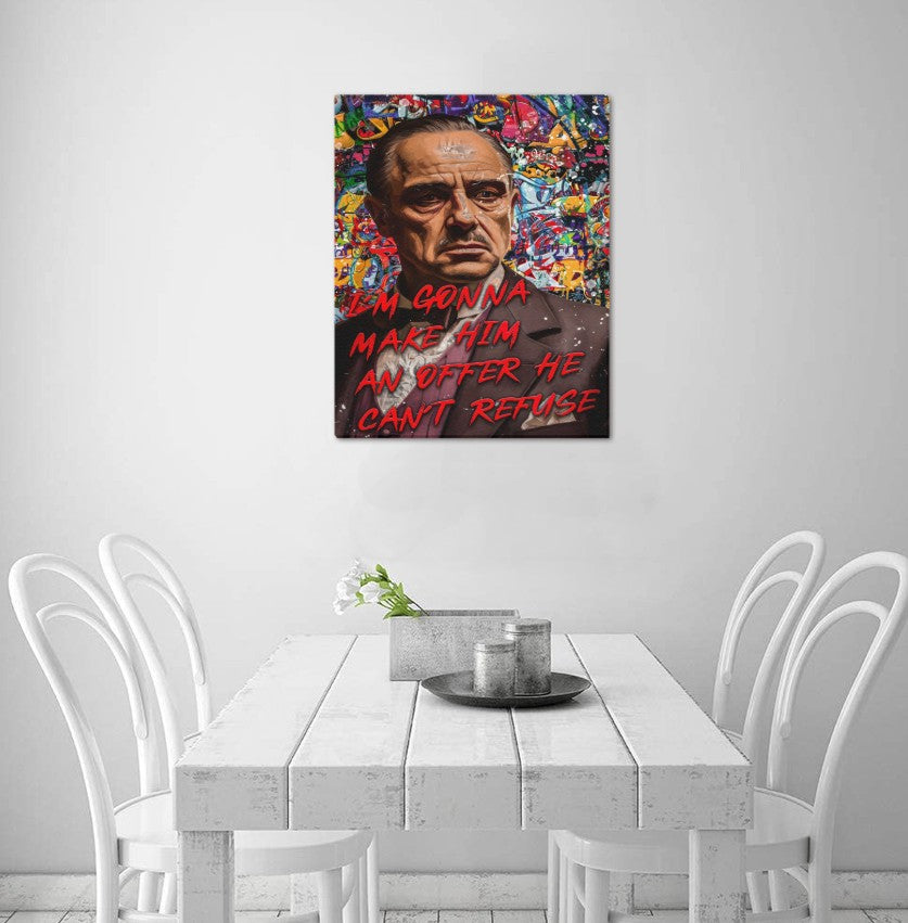 Framed Canvas-Make Me an Offer 16x20 Size