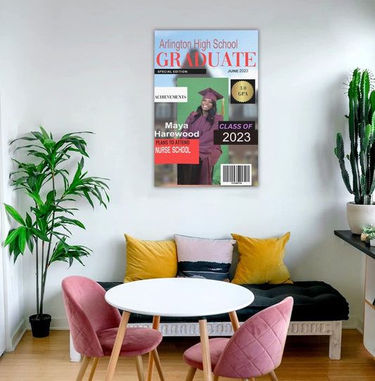 Graduation Canvas Print- MADE TO ORDER